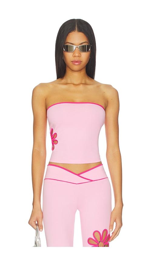 I.AM.GIA Daisy Boob Tube in Pink by I.AM.GIA