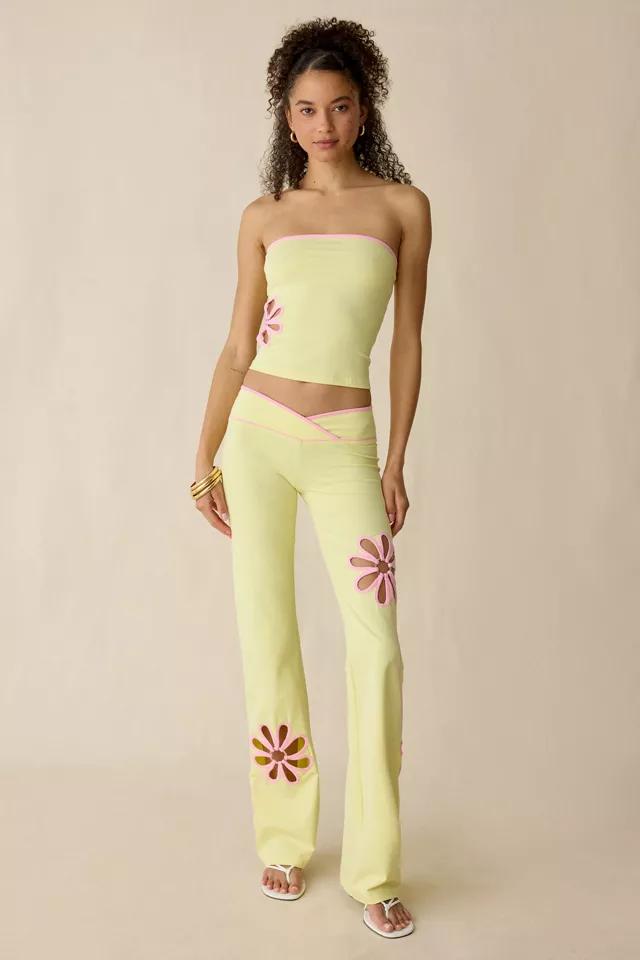 I.AM.GIA. Daisy Cutout Low-Rise Flare Pant by I.AM.GIA