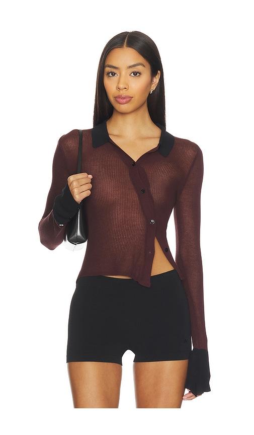 I.AM.GIA Davina Top in Brown by I.AM.GIA