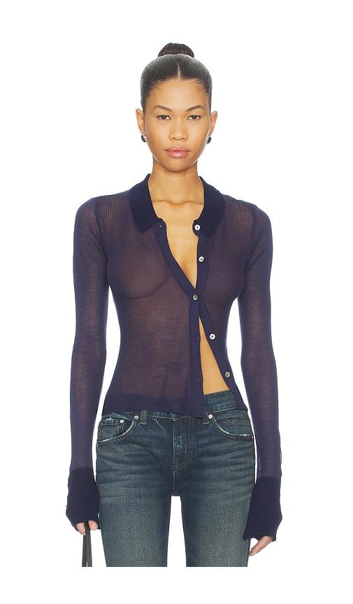 I.AM.GIA Davina Top in Navy by I.AM.GIA