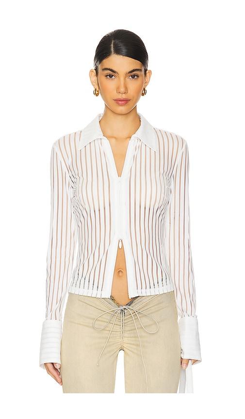 I.AM.GIA Jane Top in White by I.AM.GIA