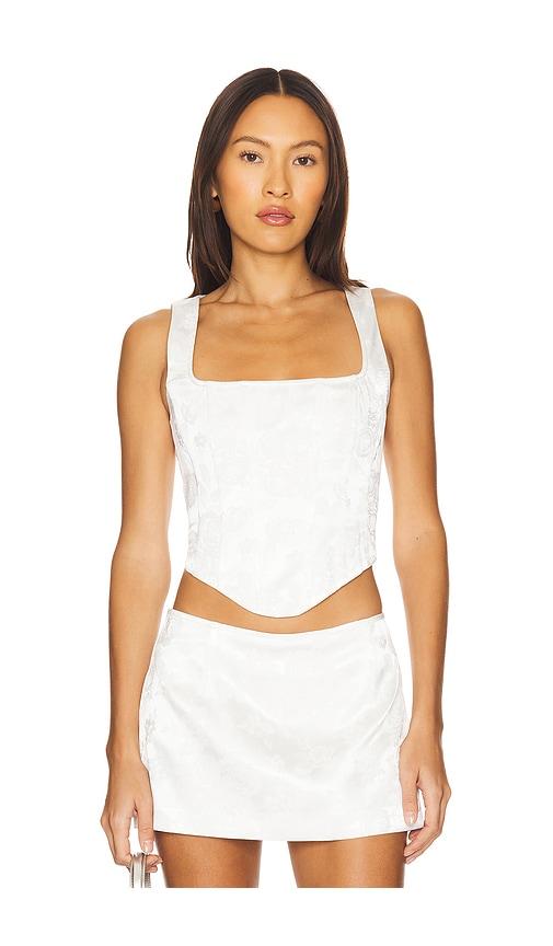 I.AM.GIA Kelly Corset in White by I.AM.GIA