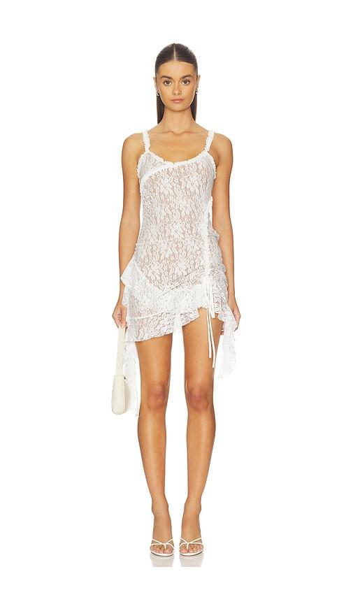 I.AM.GIA Maisie Mini Dress in White by I.AM.GIA
