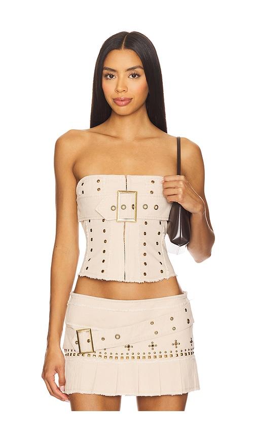 I.AM.GIA Mason Corset in Beige by I.AM.GIA