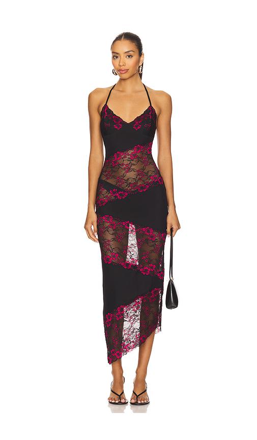 I.AM.GIA Paloma Midi Dress in Black by I.AM.GIA