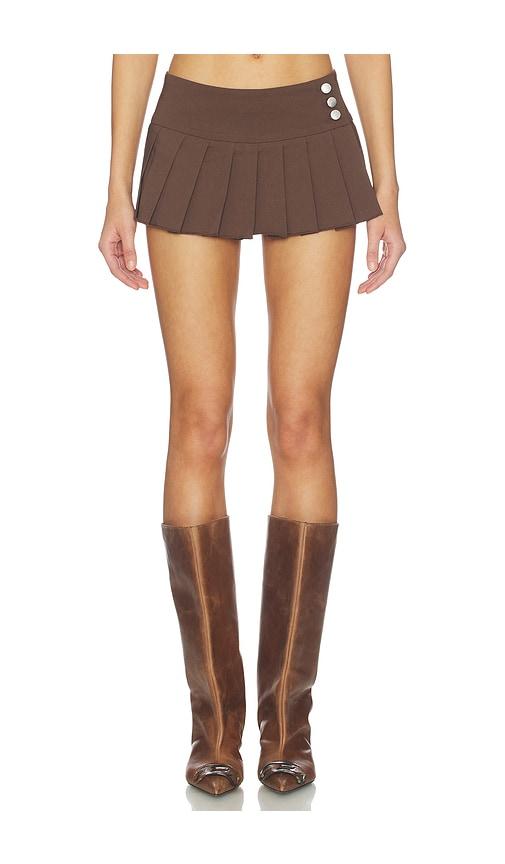 I.AM.GIA Remini Skort in Brown by I.AM.GIA