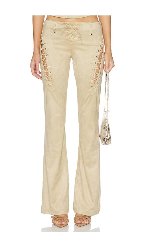 I.AM.GIA Xenia Pant in Tan by I.AM.GIA