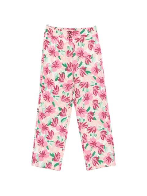 floral trousers by I BLUES