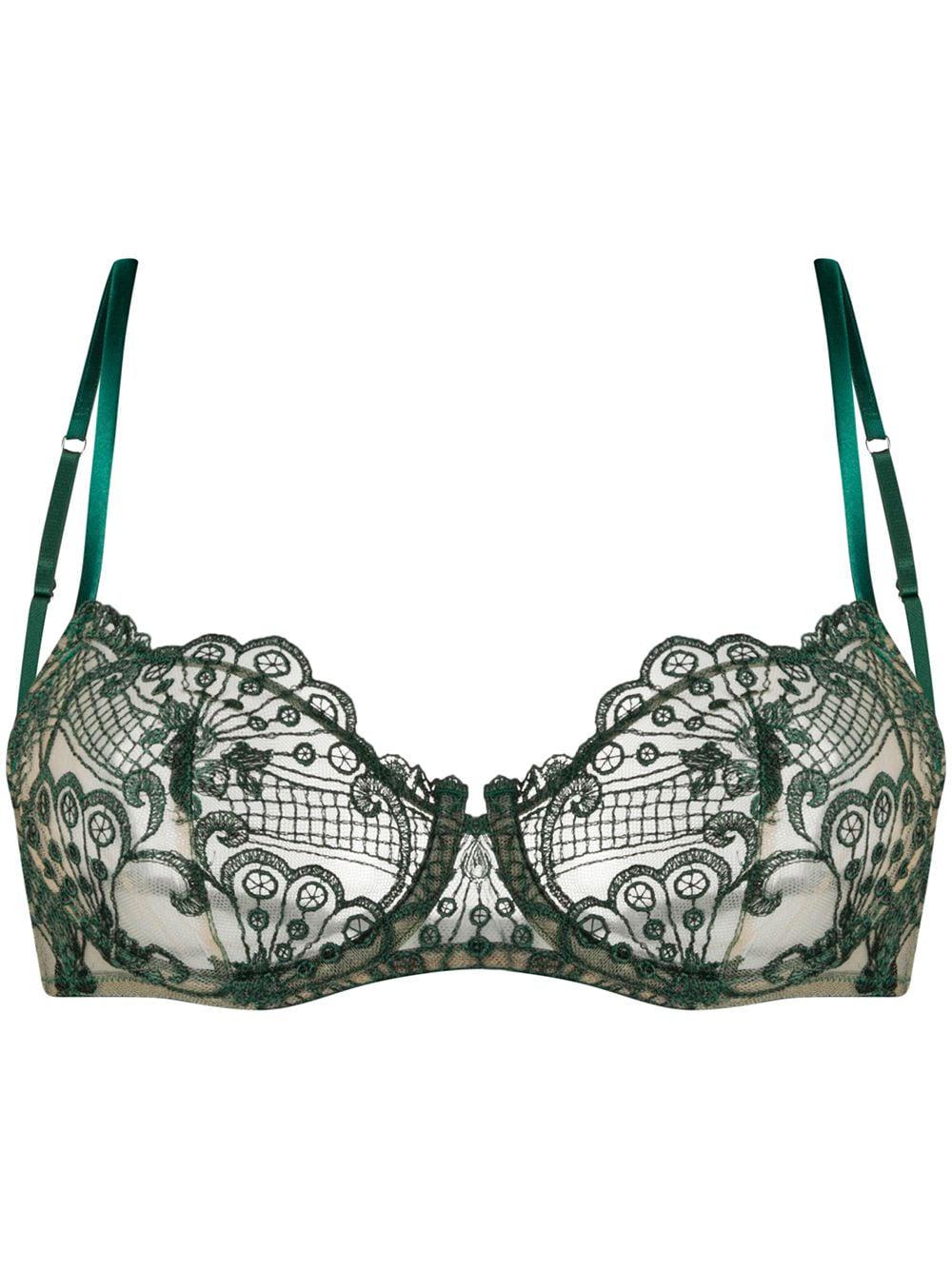 Midnight Dream balconette bra by I.D. SARRIERI