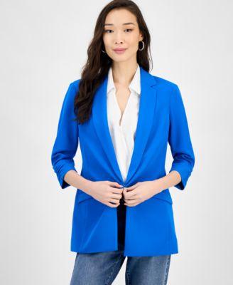 Women's Menswear Blazer, P/XS-4X by I.N.C. INTERNATIONAL CONCEPTS