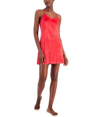 Women's Velour Chemise by I.N.C. INTERNATIONAL CONCEPTS