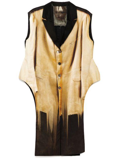 printed coat by IA LONDON