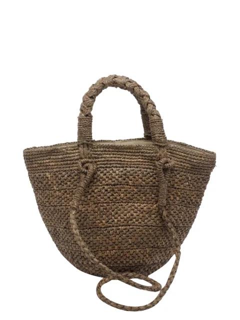 Arona raffia tote bag by IBELIV