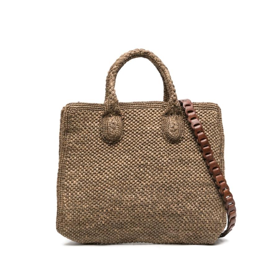 Ibeliv Rary Woven-Raffia Tote Bag by IBELIV