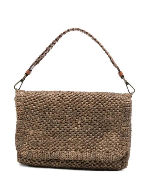 Opera raffia tote bag by IBELIV