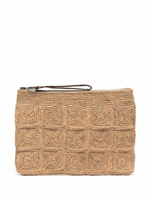Tanala woven clutch by IBELIV