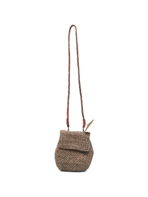 Zaz woven cross body bag by IBELIV