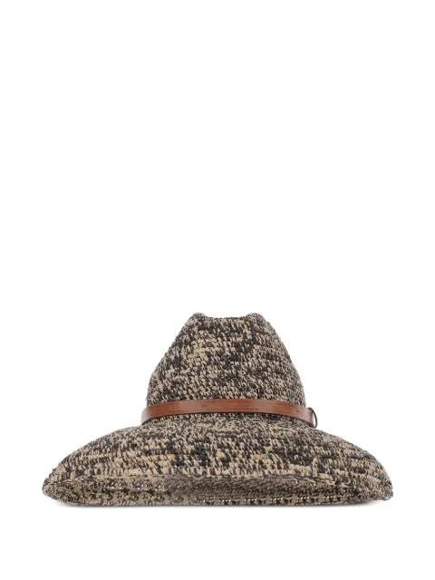 leather-belt hat by IBELIV