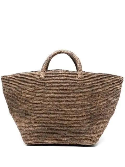raffia tote-bag by IBELIV