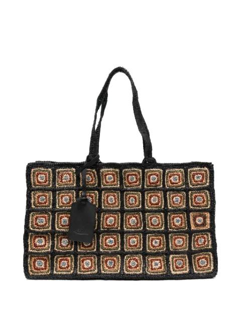 squared tote bag by IBELIV