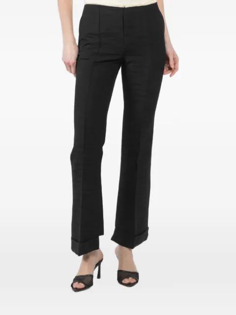 Haori cuffed trousers by IBRIGU