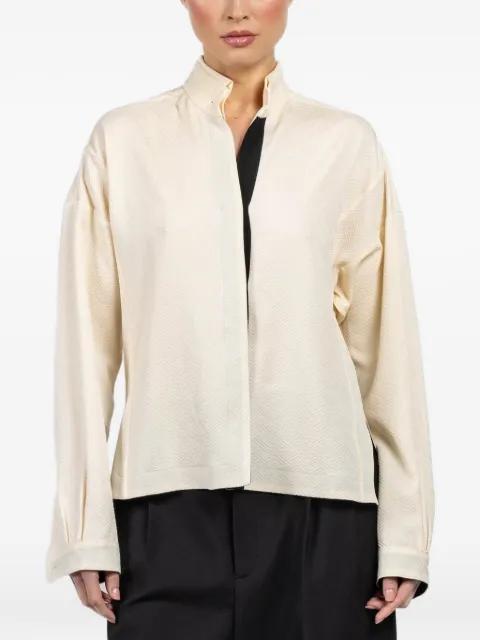 concealed-fastening shirt by IBRIGU