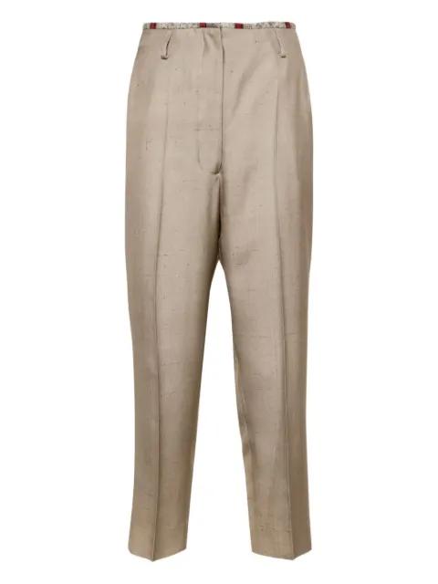 silk trousers by IBRIGU
