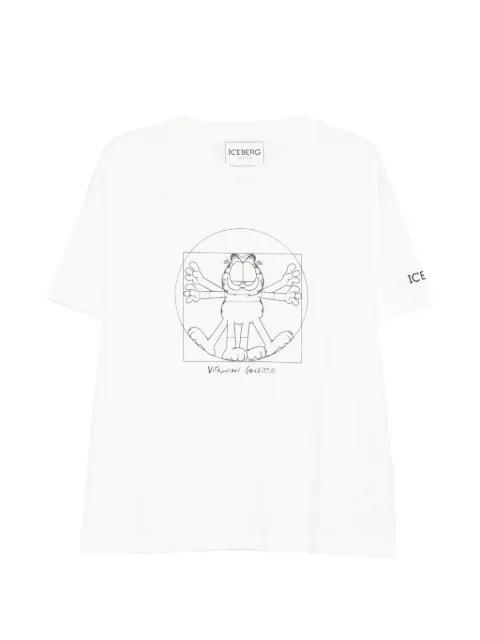 Garfield-print T-shirt by ICEBERG