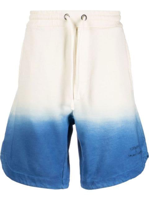 Kailand O. Morris tie-dye shorts by ICEBERG