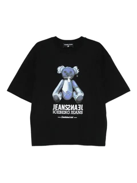 Teddy-print T-shirt by ICEBERG