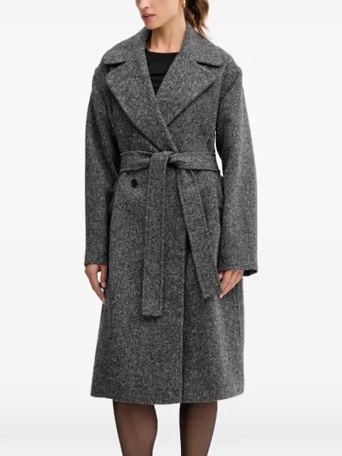 belted double-breasted coat by ICEBERG