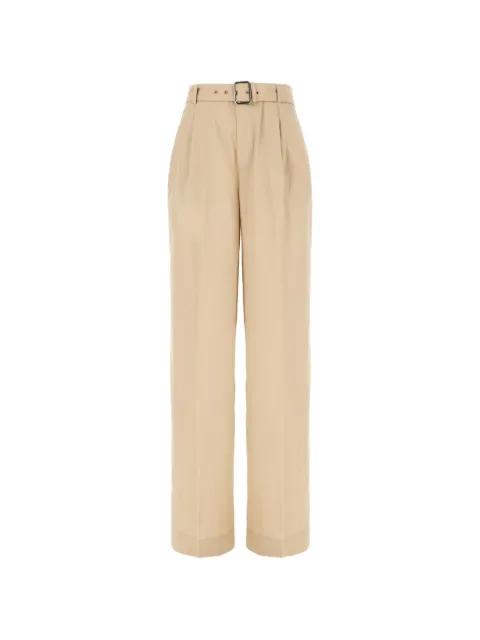 belted pleated trousers by ICEBERG