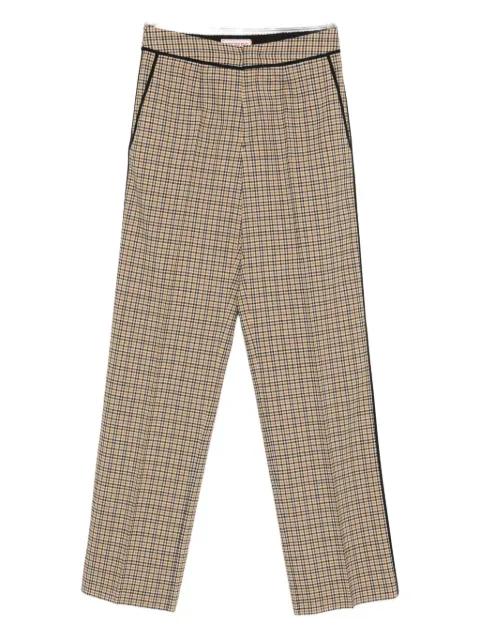 checked trousers by ICEBERG
