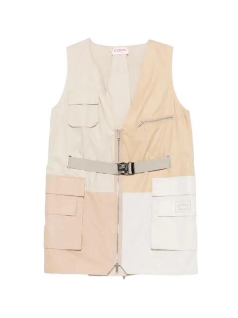 colourblock pocket mini dress by ICEBERG