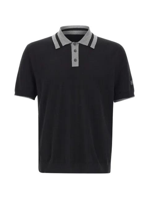 contrast trims cotton polo shirt by ICEBERG