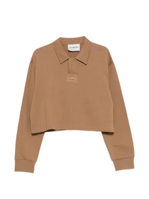 crop polo shirt by ICEBERG