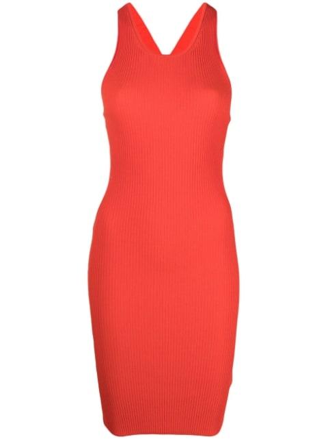 cut-out ribbed-knit dress by ICEBERG
