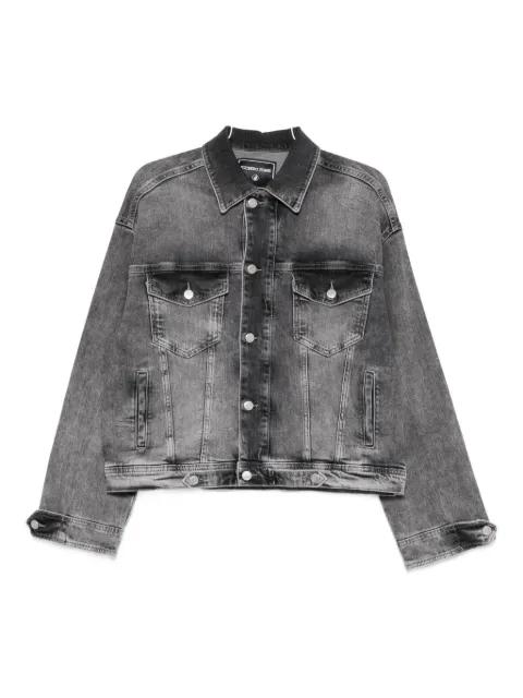 embellished denim jacket by ICEBERG