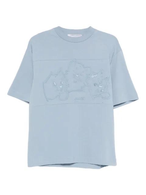 embroidered cotton T-shirt by ICEBERG