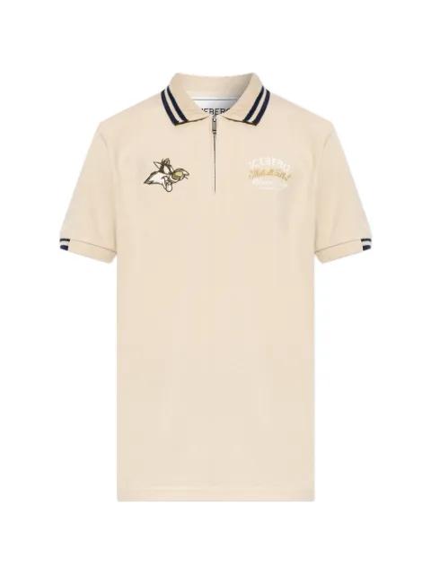 embroidered piqué polo shirt by ICEBERG