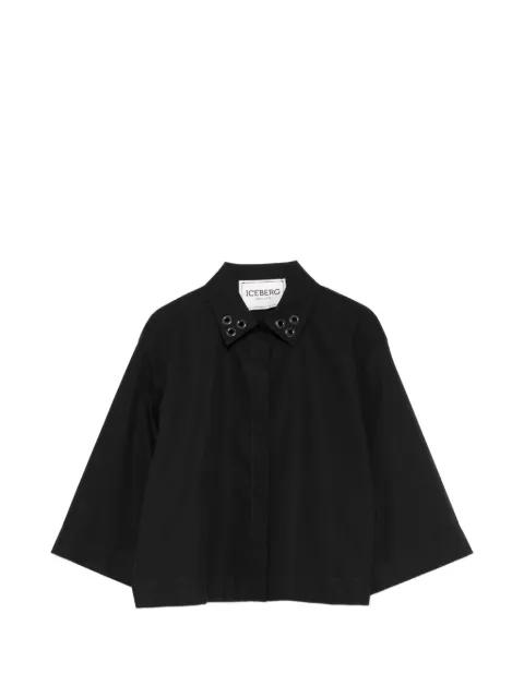 eyelet-collar shirt by ICEBERG
