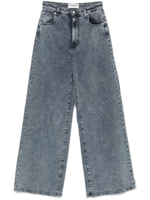 five-pocket flared jeans by ICEBERG