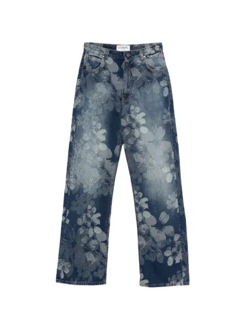 floral print jeans by ICEBERG