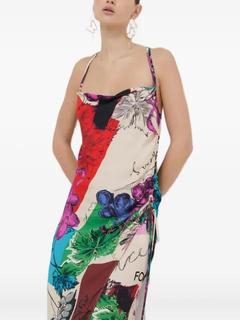 floral-print midi dress by ICEBERG
