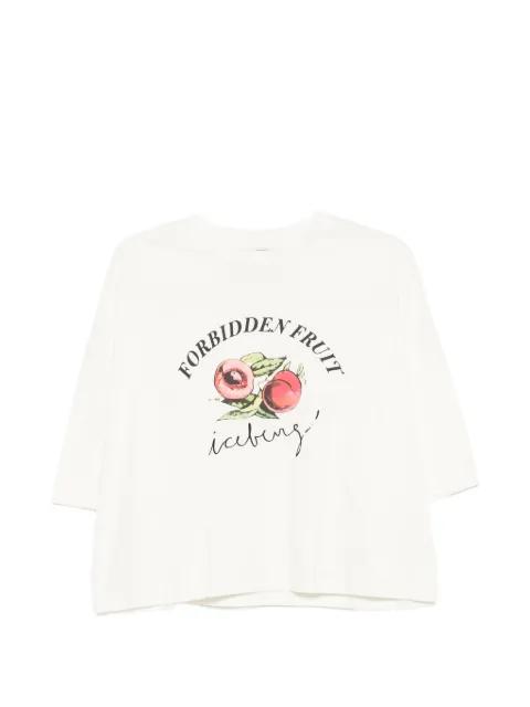 fruit-print T-shirt by ICEBERG