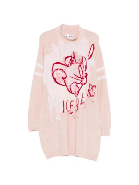 graphic-design mini dress by ICEBERG
