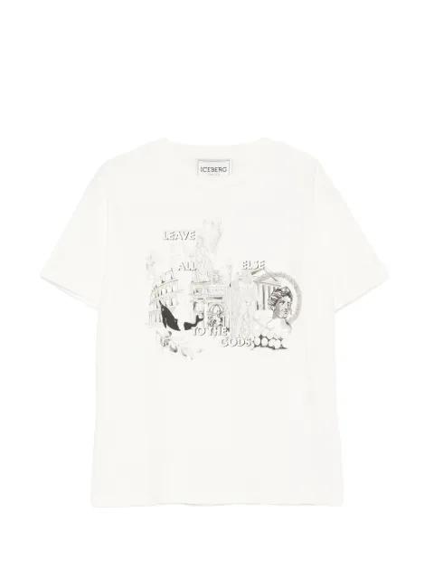 graphic-print T-shirt by ICEBERG