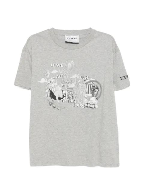 graphic-print T-shirt by ICEBERG