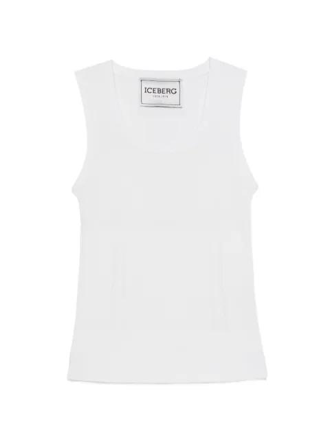 knitted tank top by ICEBERG