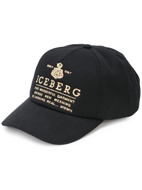 logo baseball cap by ICEBERG
